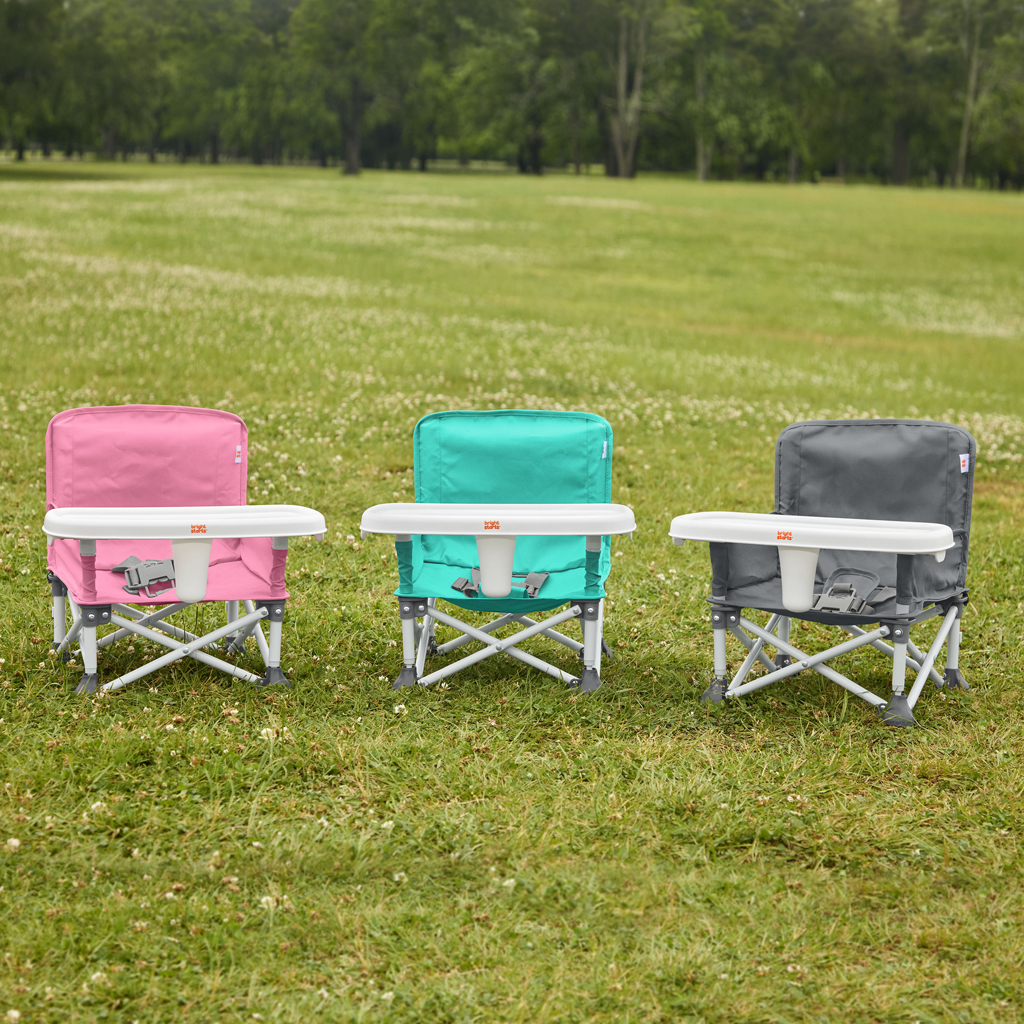 BRIGHT STARTS Židlička jídelní přenosná Pop 'N Sit™ 6m+ do 15kg